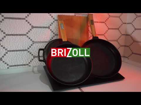 Чугунная сковорода Brizoll Optimа 280х60 мм (O2860-P)