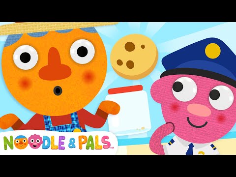 Who Took The Cookie? - On The Job | Fun Kids Game | Noodle & Pals