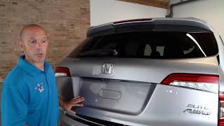 2019 Honda Pilot: How to Manually Open the Rear Tailgate