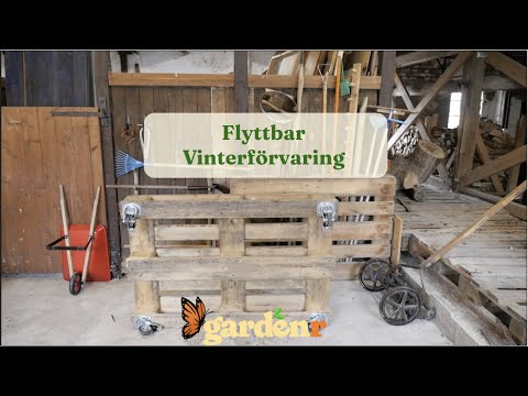 Flyttbar vinterförvaring - Trädgårdshacks med GardenR
