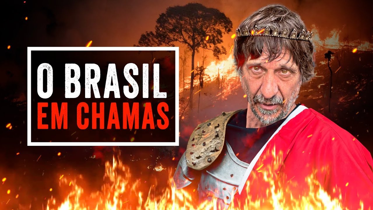 O BRASIL EM CHAMAS - EDUARDO BUENO