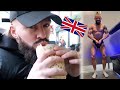 Eating CHEAT MEALS In London | Off Season Chest & Arms