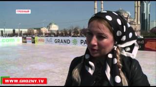 Грозненский каток стал излюбленным местом отдыха горожан