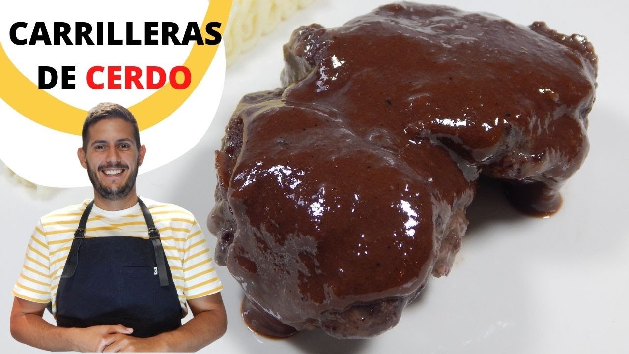 Carrilleras estofadas al vino tinto - receta tradicional de la abuela