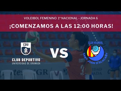 Universidad de Granada Vs. CV Sant Joan - Voleibol Femenino J6 1ª Nacional 2020 - 2021