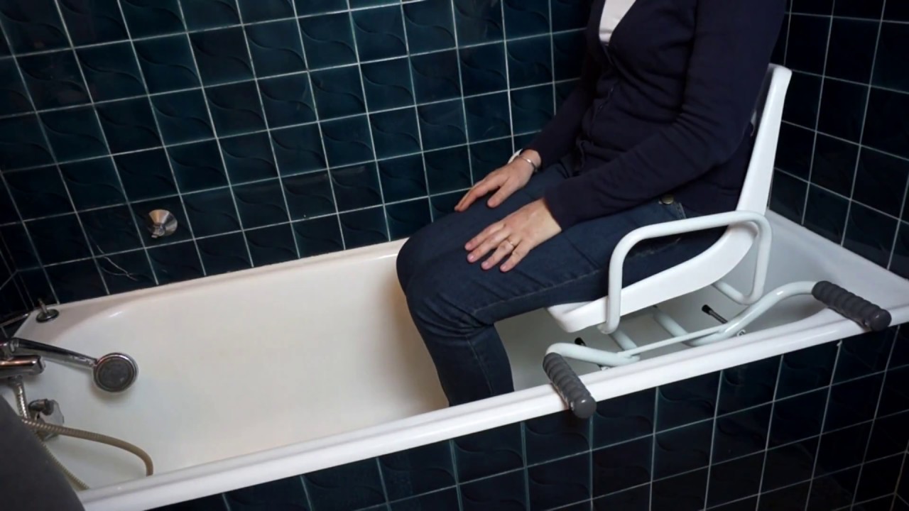 Siège de bain pivotant