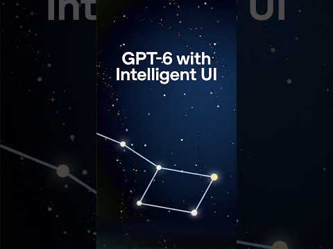 通过 Intelligent UI 从 GPT-6 获取更具可视化效果的答案