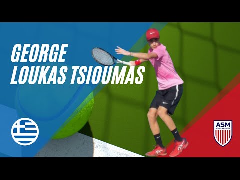 George Loukas Tsioumas | Tennis Recruiting | ASM Scholarships