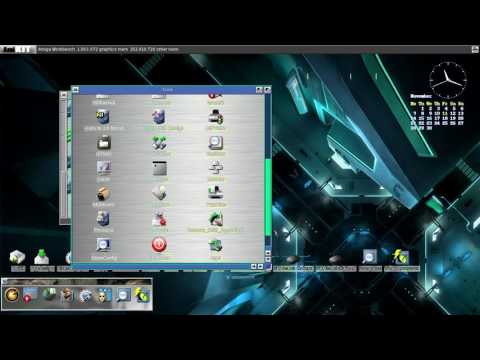 Vampire 2 Black Edition Amiga 600 running AmiKIT Real Workbench 0s3.9 BB4