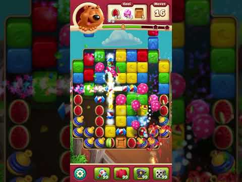 Toon Blast Level 3529 NO BOOSTERS - A S GAMING ✔️