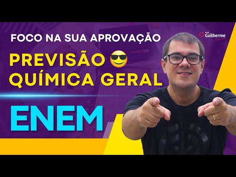 AULÃO ENEM 2025 | PREVISÕES DE QUÍMICA GERAL | Guilherme Química
