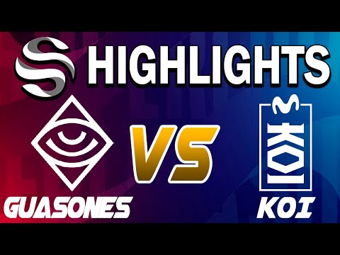 GUASONES VS MOVISTAR KOI HIGHLIGHTS - LEAGUE OF LEGENDS - SUPERLIGA - JORNADA 5