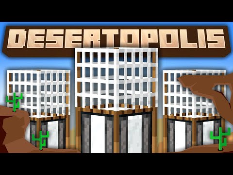 Insane Resource Generation in Minecraft Desertopolis!