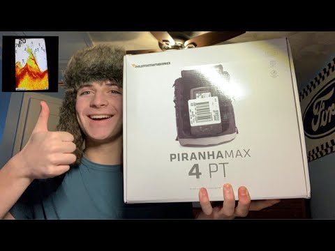 REVIEWING the Humminbird Piranhamax 4 pt FISH FINDER