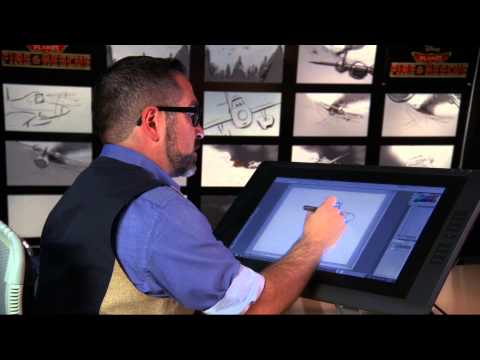 Disney's PLANES: FIRE & RESCUE | Featurette | How To Draw Dusty
