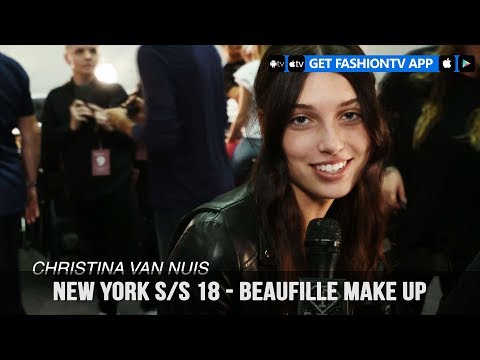 New York Spring/Summer 2018 - Beaufille Make up | FashionTV