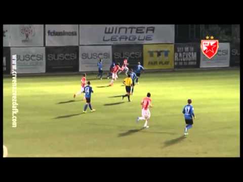Crvena zvezda - Sarbriken 2:1, highlights