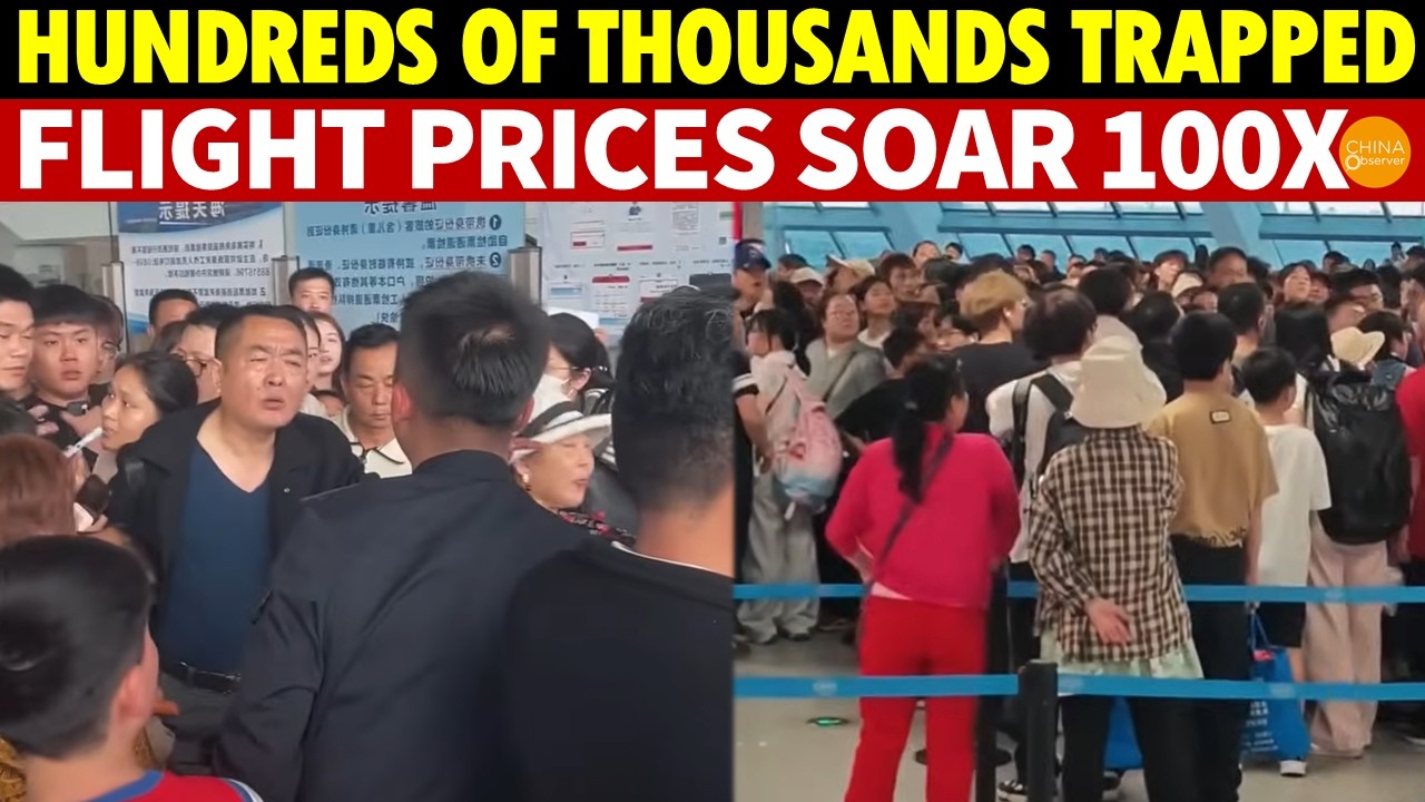 Hundreds of Thousands Trapped in Hainan, Prices Skyrocket 100x for Flights and 10x for Hotels