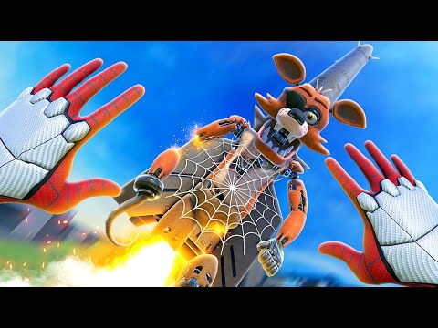 Blowing Up FNAF Animatronics with MISSILES - Bonelab VR Mods