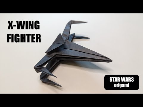 Origami Star Wars X-Wing Fighter | How to Make an Epic Paper Aircraft