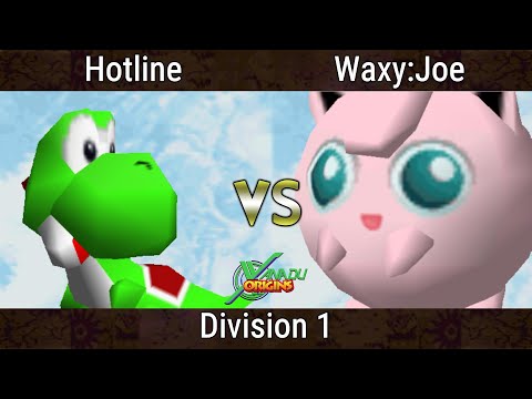 Xanadu Origins - Hotline (Yoshi) Vs. Waxy Joe (Jigglypuff) Smash Bros - SSB64