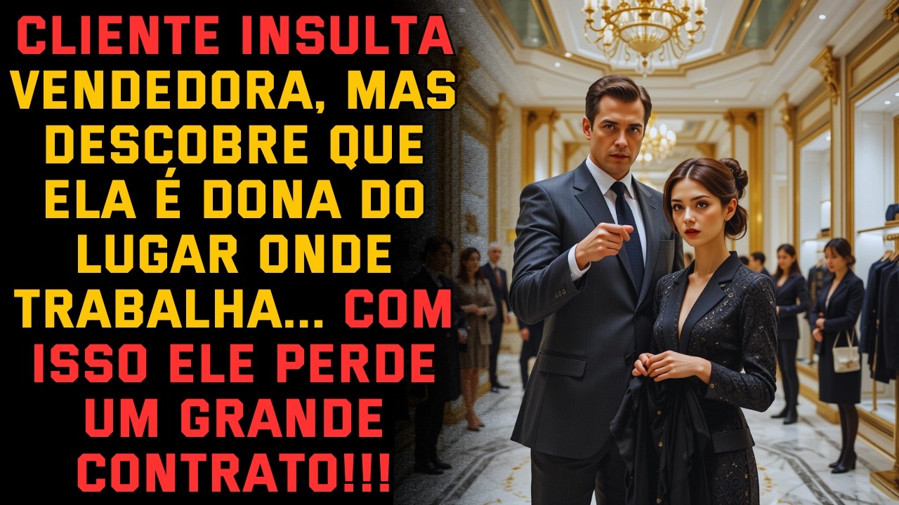 Cliente Insulta Vendedora, Mas Descobre Que Ela é Dono do Lugar Onde Trabalha...