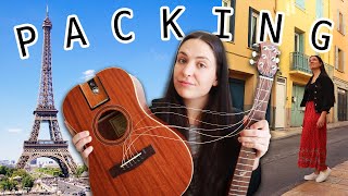 HOW TO PACK FOR A LONG TRIP 🧳 (pack with me for France)