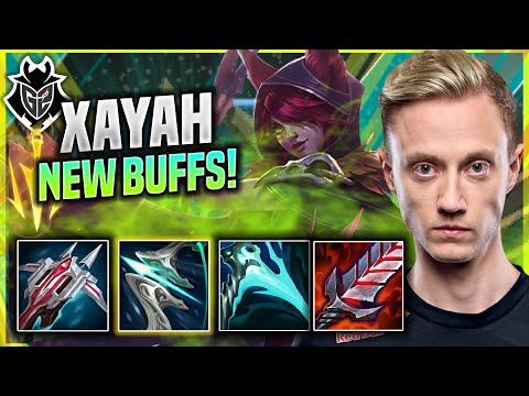 REKKLES IS SO CLEAN WITH XAYAH NEW BUFFS! - G2 Rekkles Plays Xayah ADC vs Aphelios! |