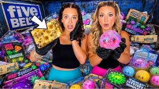 WE WENT DUMPSTER DIVING AT FIVE BELOW & FOUND VIRAL SQUISHIES 🤯😍 #trending #dumpsterdiving #viral