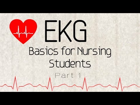 EKG Basics for Nursing Students Part 1