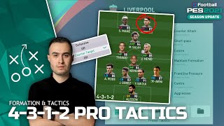 PES 2021  4-3-1-2 Pro Tactics