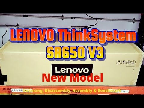 LENOVO ThinkSystem SR650 V3 - Unboxing, Disassembly and Upgrade Options