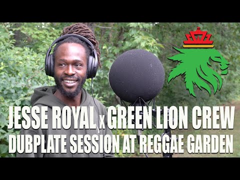 Dubplate Sessions- Jesse Royal meets Green Lion Crew at Reggae Garden