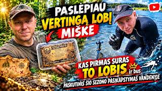 👉 PASLĖPIAU VERTINGĄ LOBĮ MIŠKE! 💰🌲 KAS PIRMAS SURAS – TAM IR TEKS!