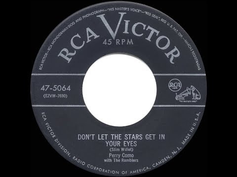 1953 HITS ARCHIVE: Don’t Let The Stars Get In Your Eyes - Perry Como (a #1 record)