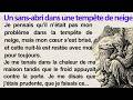 A Homeless In The Snowstorm Learn French With Simple Story Beginner French Listening Practice