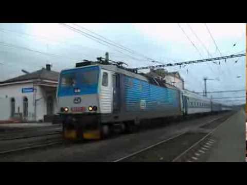 Odjezd vlaku R 617 Krušnohor (ČD 363.071) - Chomutov, 6. 1. 2013