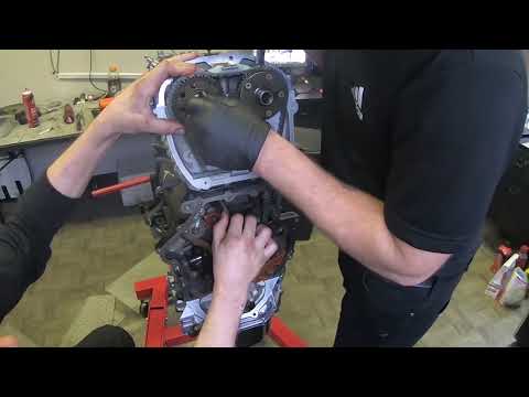 Audi/VW 2.0T Full Engine Rebuild- Timelapse