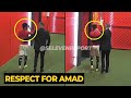 Unseen footage goes viral showing Amad Diallo crying in the tunnel after got RED CARD | Man Utd News