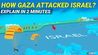 How did Gaza Attack Israel | Explained in 2 Mins