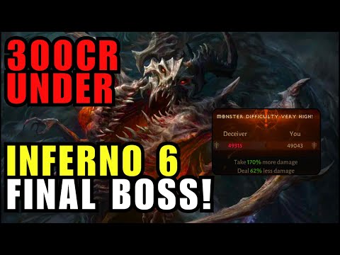 INFERNO 6 FINAL BOSS Deosbrae Fight & Mechanics [Diablo Immortal]