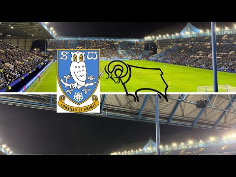 Party ended! Sheffield Wednesday vs Derby County vlog!!
