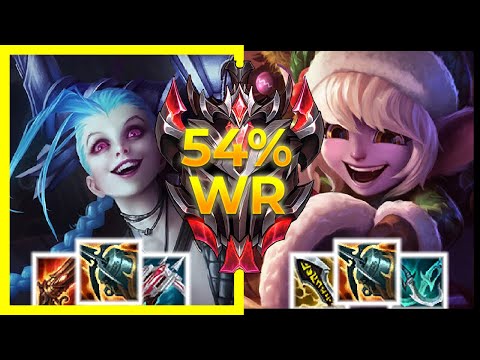 【 Jinx 】vs. Tristana - GRANDMASTERI - Carry - 11.11.1 - League of Legends Gameplay