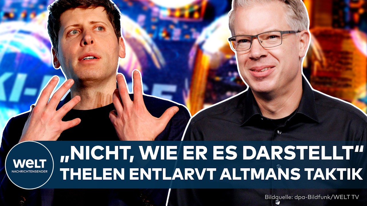 OPENAI: "Nicht so, wie er es darstellt" – Investor Frank Thelen entlarvt Sam Altmans Taktik