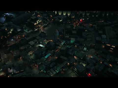 Sector 7 at Night - Midgar ASMR/Ambience, 60FPS