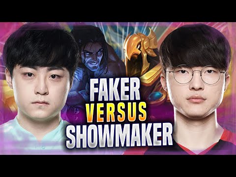 FAKER vs SHOWMAKER! - T1 Faker Plays Azir MID vs DK ShowMaker Sylas! | Season 2022