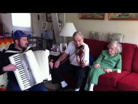 Kyle Stallons with his neighbors