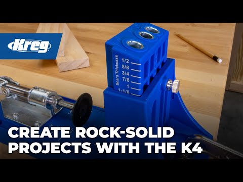 Create Rock-Solid Projects With The Kreg Pocket-Hole Jig K4