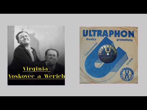Voskovec a Werich Virginia 1930 Proč jsi smutná modrá hvězdo (Virginia) Jaroslav Ježek