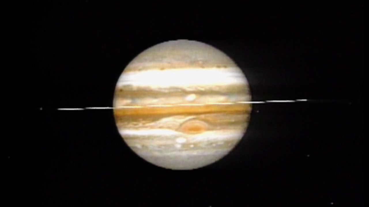 Voyager 2 Flies by Jupiter